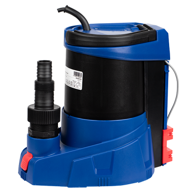 Bomba de drenaje para agua limpia Gmax con bajo nivel de succión y flotador integrado – caudal 12,5 m³/h, potencia 0,75 kW, altura de elevación 8,5 m - Gmax