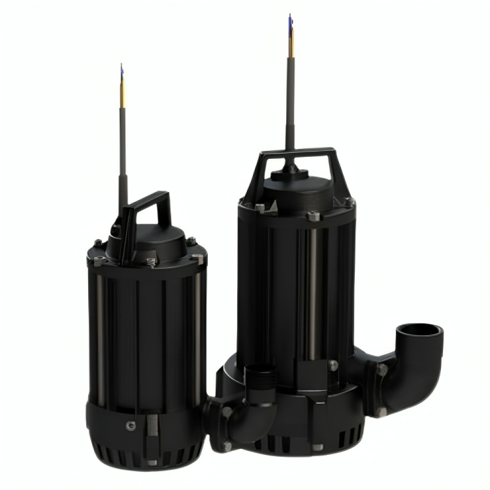 Bomba sumergible de drenaje para aguas residuales Franklin FDP-52-4.1T, altura 23,3 m, caudal 25,2 m³/h, potencia 4,1 kW | Bomba aguas sucias | Bombas de agua |