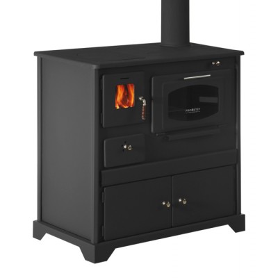 Cocina de leña Prometey Perfect, 7kW - Estufas de leña con horno