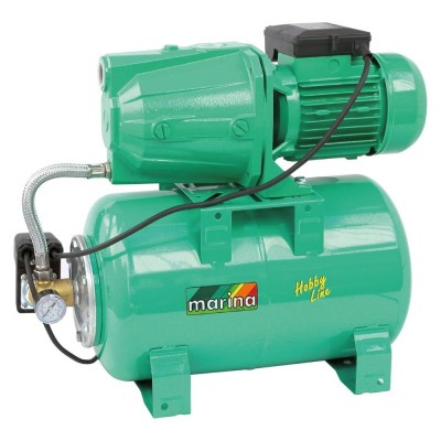 Sistema de hidróforo Speroni Marina CAM 100/25 25L – potencia 1100 W, altura máxima 45 m, caudal 70 L/min - Comparación de Producto