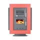 Estufa de leña con horno Balkan Energy ATS 90-30 CORNER, 18.25kW | Estufas de leña con horno | Estufas de leña |