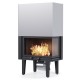 Cassette chimenea Balkan Energy ATS CORNER 800, derecha, 16.82kW | Chimeneas de leña modernas | Chimeneas de leña |