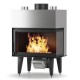 Cassette chimenea Balkan Energy ATS STABLE AIR CORNER 800, con conductos de aire, bien, 15.15kW | Chimeneas de leña modernas | Chimeneas de leña |