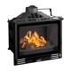 Chimenea de leña UNIFLAM 600 PLUS ECO con compuerta, 8kW | Chimeneas de leña modernas | Chimeneas de leña |