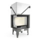 Chimenea de leña UNIFLAM 660 DURO con conductos de aire y suministro de aire, lado izquierdo, 10,25kW | Chimeneas de leña modernas | Chimeneas de leña |