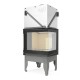Chimenea de leña UNIFLAM 660 DURO con conductos de aire y suministro de aire, lado derecho, 10kW | Chimeneas de leña modernas | Chimeneas de leña |