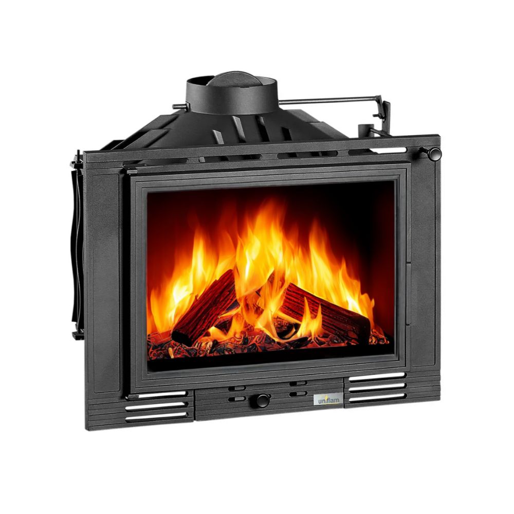 Chimenea de leña UNIFLAM 700 ECO con compuerta, 8kW Chimenea de leña UNIFLAM 700 ECO con compuerta, 8kW