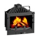 Chimenea de leña UNIFLAM 700 STANDARD ECO con compuerta, 10kW | Chimeneas de leña modernas | Chimeneas de leña |