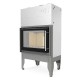 Chimenea de leña UNIFLAM 760 DURO con conductos de aire y suministro de aire, 11kW | Chimeneas de leña modernas | Chimeneas de leña |