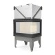 Chimenea de leña UNIFLAM 760 DURO con conductos de aire y suministro de aire, lado derecho, 10,8kW | Chimeneas de leña modernas | Chimeneas de leña |