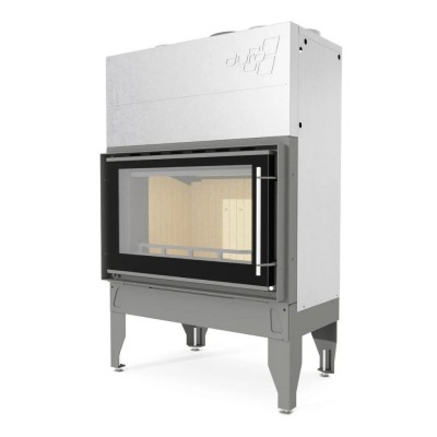 Chimenea de leña UNIFLAM 860 DURO con conductos de aire y suministro de aire, 13kW - Chimeneas de leña