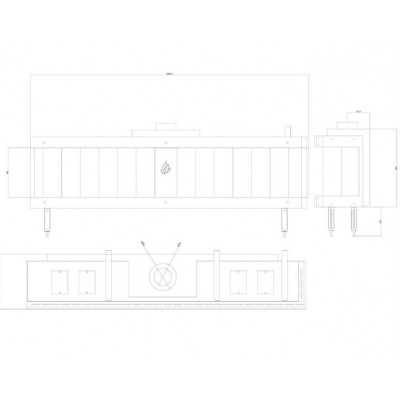 Chimenea de gas Balkan Energy GAS CORNER 200, 17kW - Chimeneas de gas