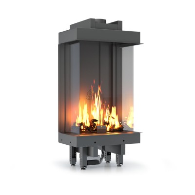 Chimenea de gas Balkan Energy GAS STANDING CORNER, 3.9kW - 6.0kW - Chimeneas de gas