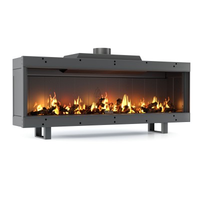 Chimenea de gas Balkan Energy GAS STRAIGHT 150, 13kW - Chimeneas de gas