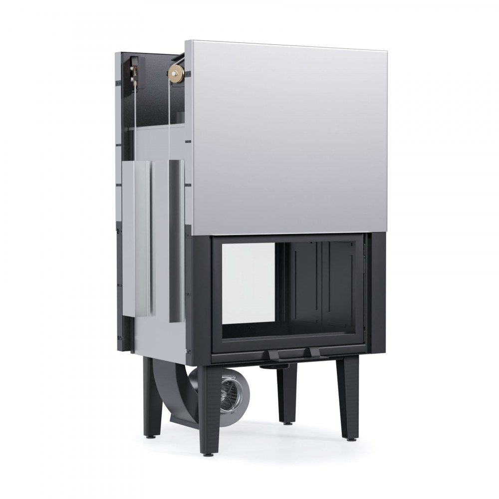 Cassette chimenea Balkan Energy ATS TUNNEL AIR 800, con conductos de aire, 16.1kW | Chimeneas de leña modernas | Chimeneas de leña |