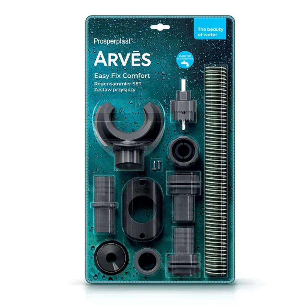 Kit de conexión ARVES Easy Fix Comfort Prosperplast, basalto claro | Depositos de agua |  |