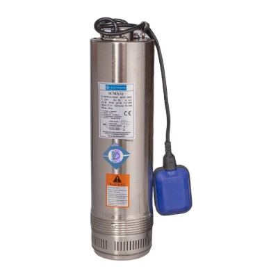 Bomba sumergible con flotador externo Electromash SCM 3 impulsor de PVC, potencia 0,55 kW, altura 30 m, caudal 9000 l/h, adecuada para pozos y otras aplicaciones - Comparación de Producto