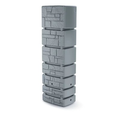 Tanque de agua de lluvia Prosperplast Arves Tower Stone, 350L, Gris - Tanques de agua de lluvia