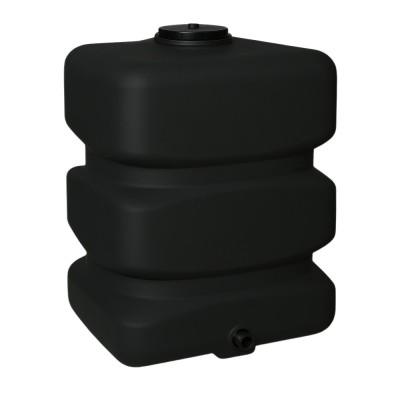 Depósito de agua potable MAVIL, rectangular vertical, 500 L (negro) - Comparación de Producto