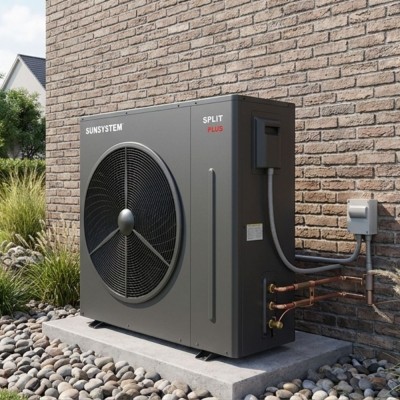 Bomba de Calor Split Sunsystem SPLIT PLUS 060 1PH aire-agua, 6.22kW - Bombas de Calor