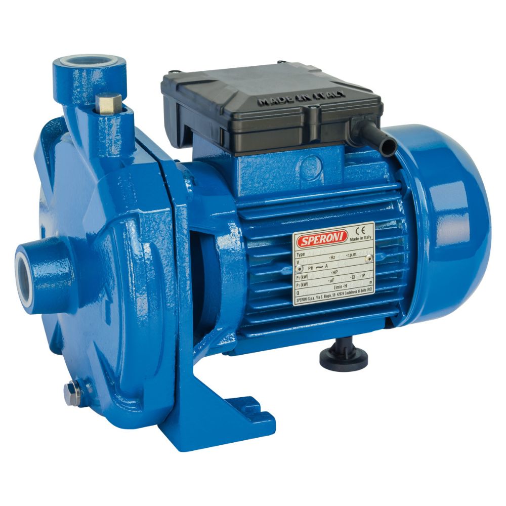 Bomba centrífuga monofásica Speroni CM 53 – potencia 2,2 kW, altura de bombeo 54 m, caudal 150 L/min. | Bombas centrifugas | Bombas de agua |