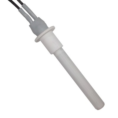 Resistencia de encendido / calefacción cerámica para estufa de pellets Cadel, MCZ y otras, longitud total 107 mm, 300 W - Repuestos estufa de pellets
