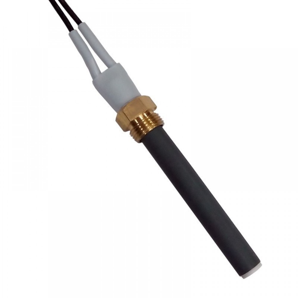 Resistencia de encendido / calefacción cerámica para estufa de pellets Piazzetta, Superior, Ravelli, Karmek One, Thermorossi, La Nordica y otras, longitud total 94 mm, 330 W | Resistencias para estufas de pellets | Repuestos estufa de pellets |