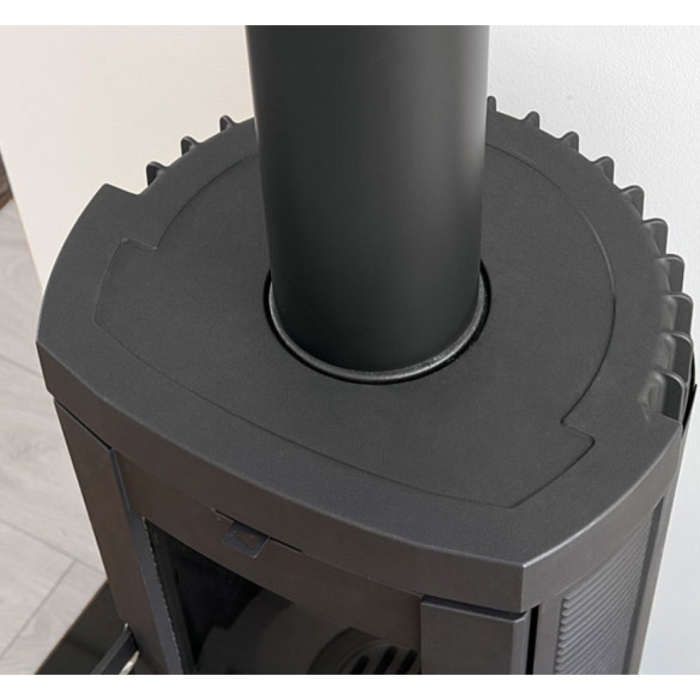 Estufa de leña de hierro fundido italiana La Nordica Candy Lean, 6.6kW | Estufas de leña de hierro fundido | Estufas de leña |