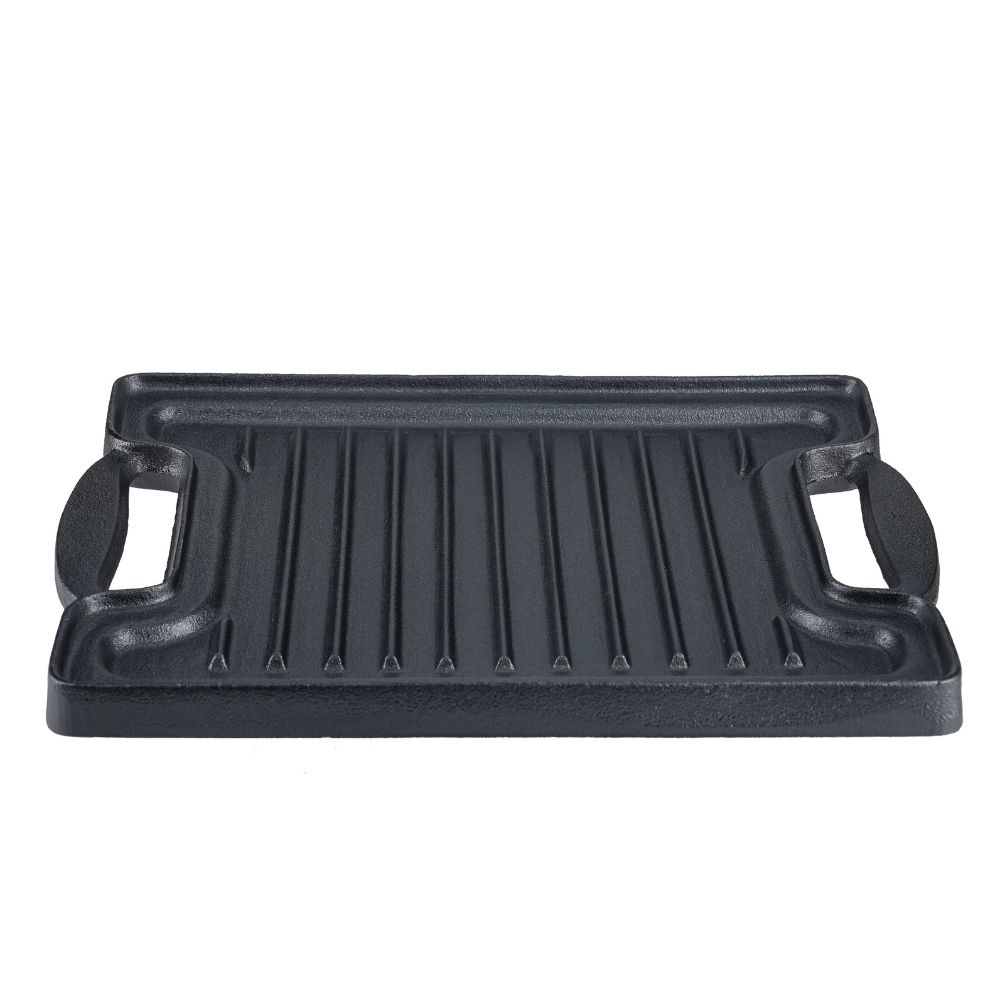 Plancha de hierro fundido reversible, 36 x 25 cm |  |  |