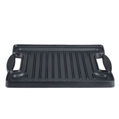 Plancha de hierro fundido reversible, 36 x 25 cm - Comparación de Producto