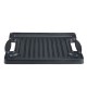 Plancha de hierro fundido reversible, 36 x 25 cm |  |  |