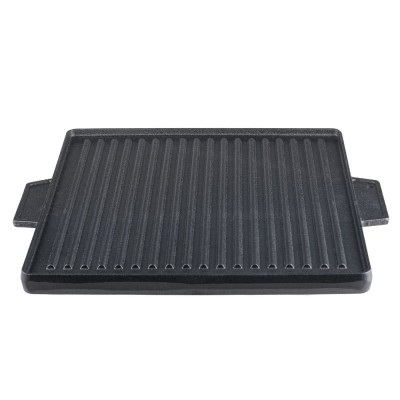 Plancha de hierro fundido reversible, 38x38 cm - Comparación de Producto
