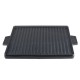 Plancha de hierro fundido reversible, 38x38 cm |  |  |