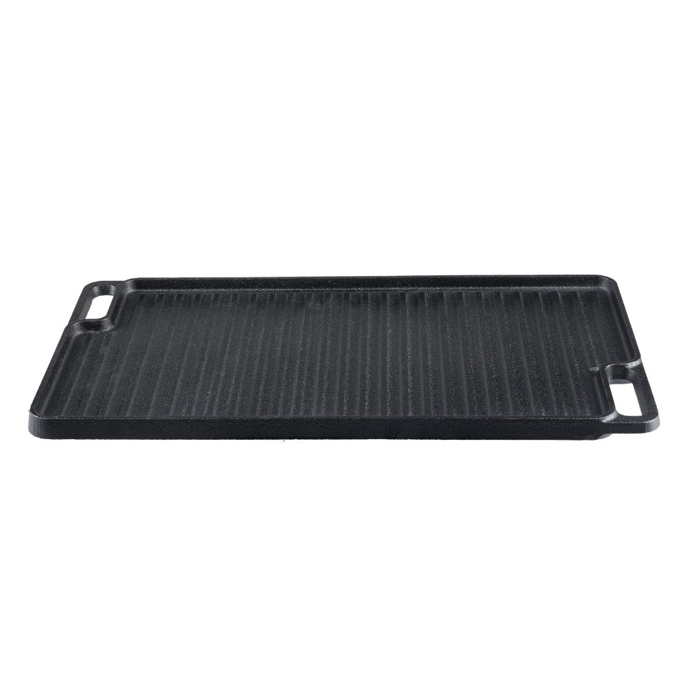 Plancha de hierro fundido reversible, 46x26 cm |  |  |