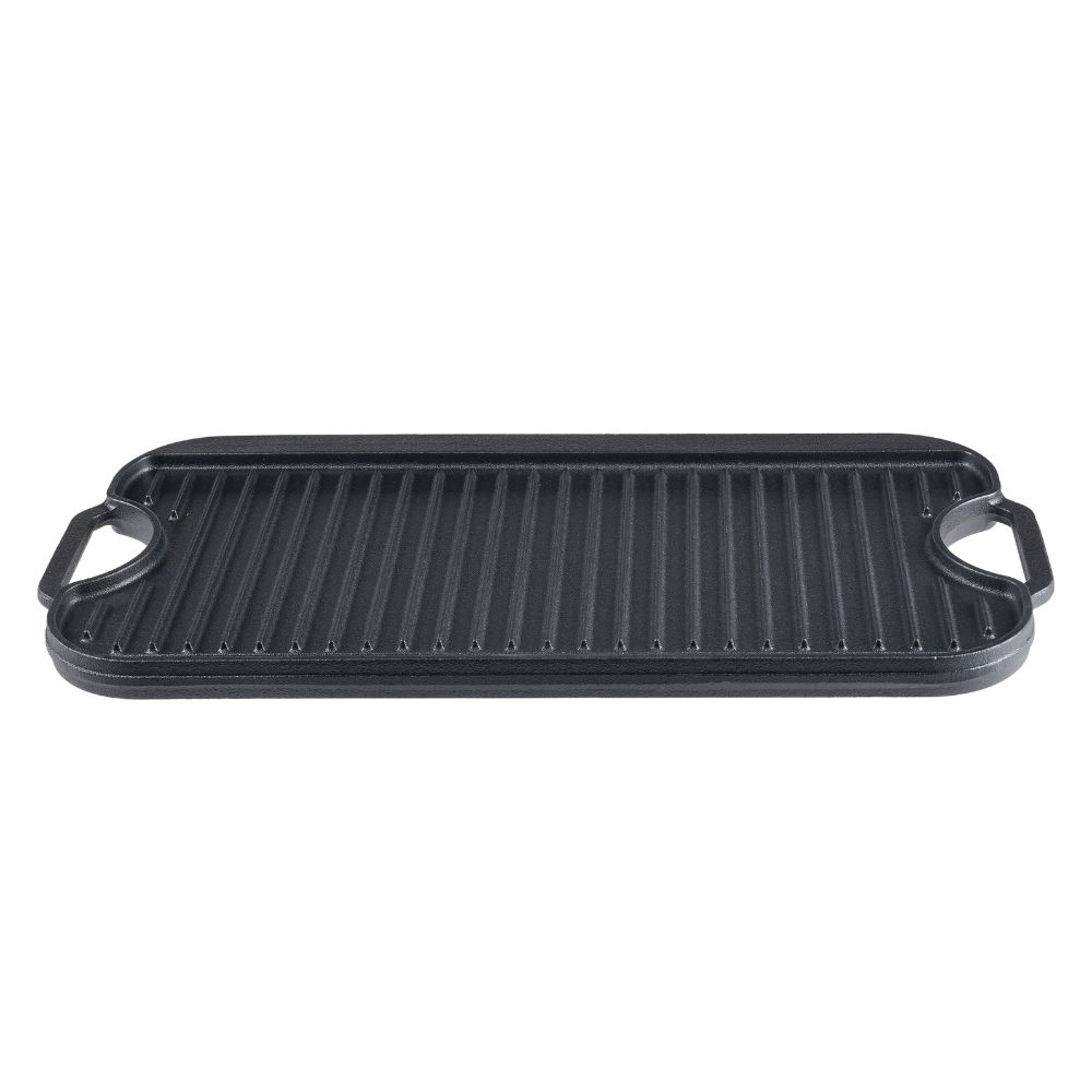 Plancha de hierro fundido reversible, 51x26 cm |  |  |