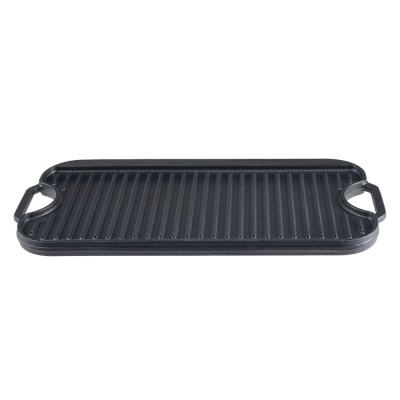 Plancha de hierro fundido reversible, 51x26 cm - Comparación de Producto