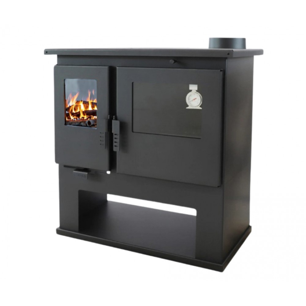 Cocina de leña Verso CS Lite, 7.7kW