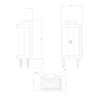 Chimenea de gas Velmora Fire GAS STANDING CORNER, 3.9kW - 6.0kW - Comparaci&oacute;n de Producto