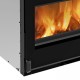 Cassette chimeneas italiana de hierro fundido La Nordica 80 crystal Evo, 7.4kW | Chimeneas de leña modernas | Chimeneas de leña |
