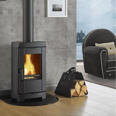 Estufa de leña de hierro fundido italiana La Nordica Brigitta, 4.7kW - Comparaci&oacute;n de Producto