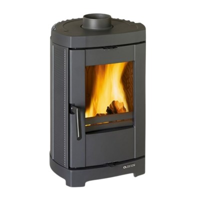 Estufa de leña de hierro fundido italiana La Nordica Brigitta, 4.7kW - Comparaci&oacute;n de Producto