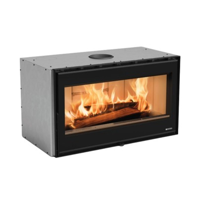 Cassette chimeneas italiana de hierro fundido La Nordica Inserto 100 Wide, 8.1kW - Comparaci&oacute;n de Producto