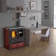 Cocina de leña italiana La Nordica Rosetta, 7.9kW | Cocinas de leña |  |
