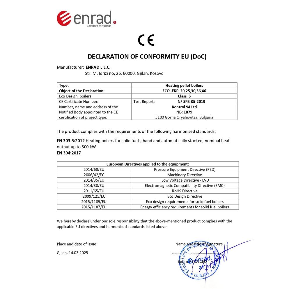 Caldera de pellets Velmora Fire ECO EKP 25, 26kW | Hidroestufas de pellets | Estufas de pellets |