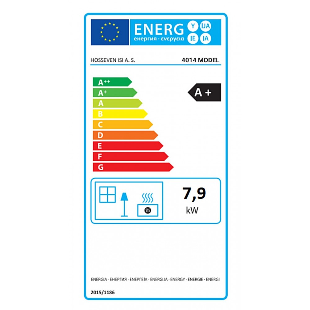 Cocina de leña Balkan Energy 4014, 7,9kW | Cocinas de leña | Leña |