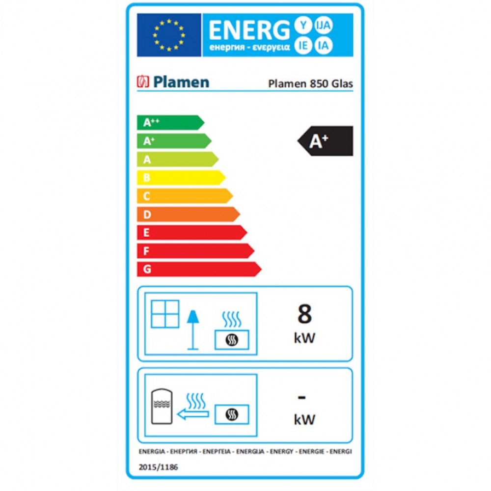 Cocina de leña Plamen 850 Glas N, 8kW | Estufas de leña con horno | Estufas de leña |