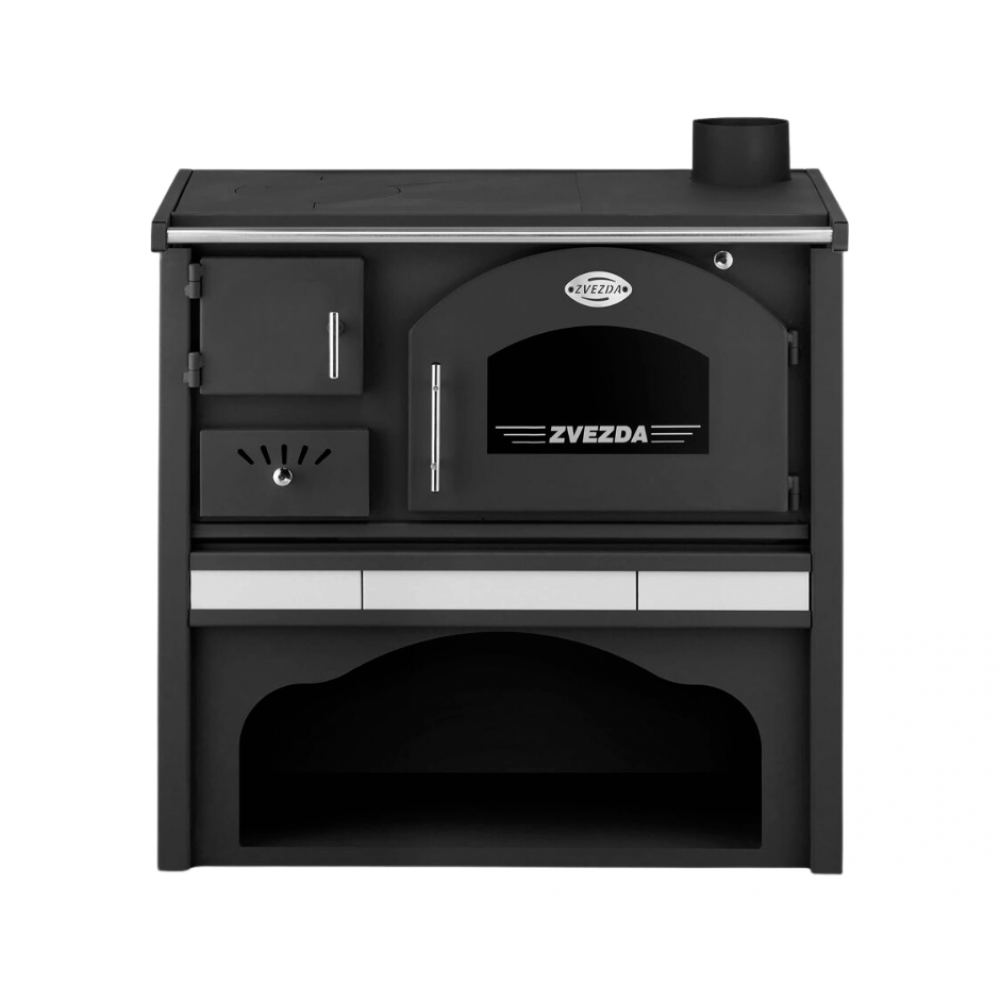 Cocina de leña Zvezda Classic GF Cerámica, 5,7kW | Cocinas de leña | Leña |