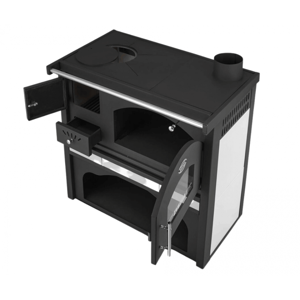 Cocina de leña Zvezda Classic GF Cerámica, 5,7kW | Cocinas de leña | Leña |