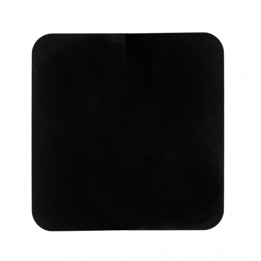 Almohadilla para estufa, acero negro, 2 mm, tamaño 98 x 98 cm | Accesorios para estufas |  |