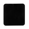 Almohadilla para estufa, acero negro, 2 mm, tamaño 98 x 98 cm